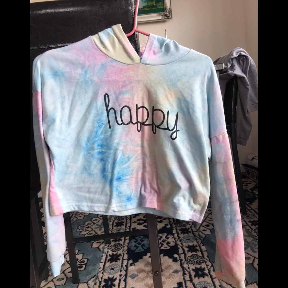 Hoodie.   Tie-dye